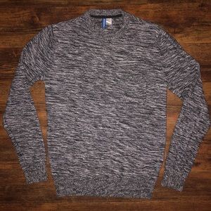 Divided By H&M Crewneck Knit Sweater Grey Small